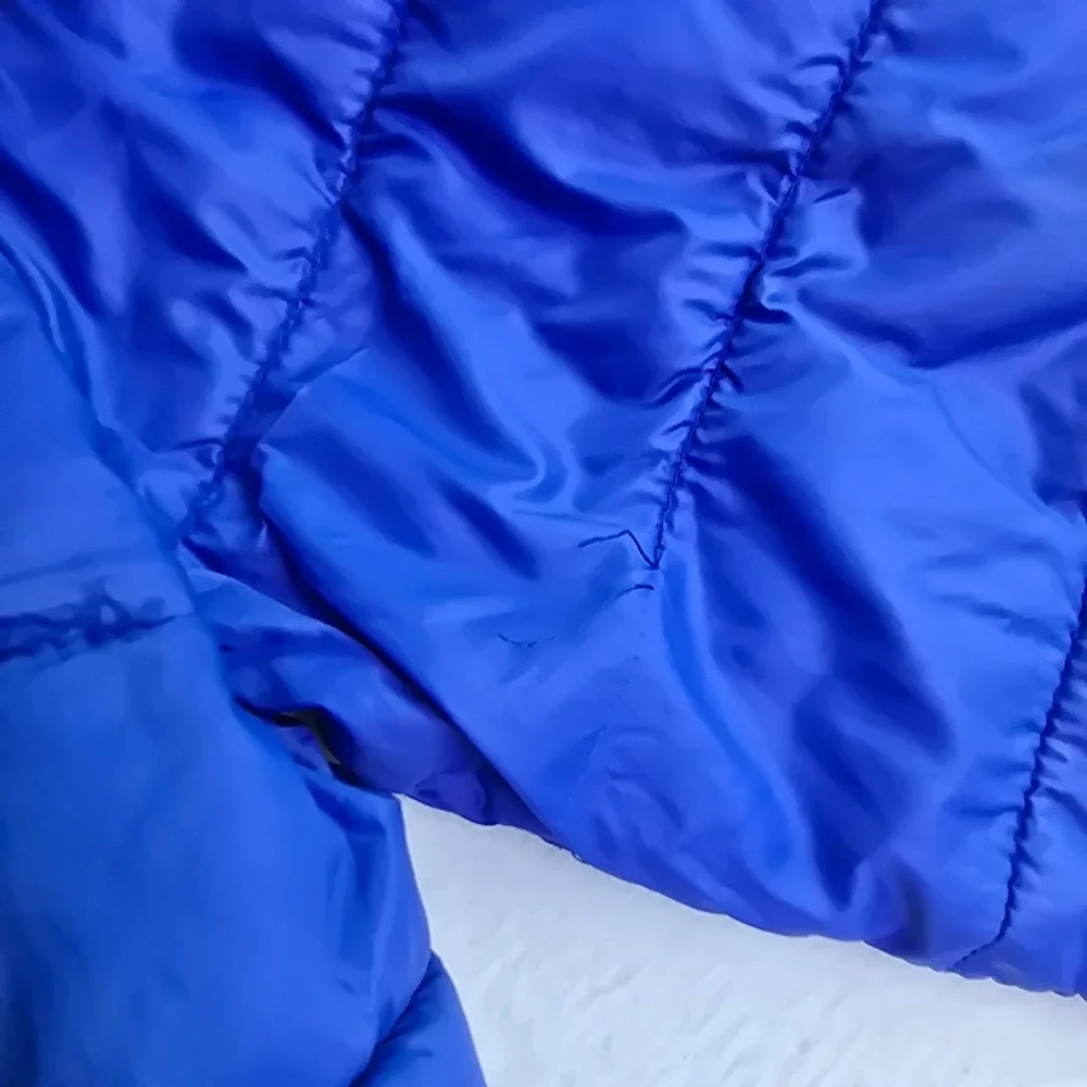 Gap Kids 5T Admiral Blue Primaloft Lightweight Puffer‎ Hooded Jacket S/706075-01